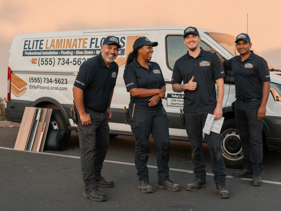 Laminate flooring installation company in Sharon Center, OH
